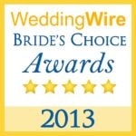 Brianna Michelle Beauty WeddingWire Bride's Choice Award 2013