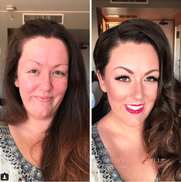 bachelorette party makeup