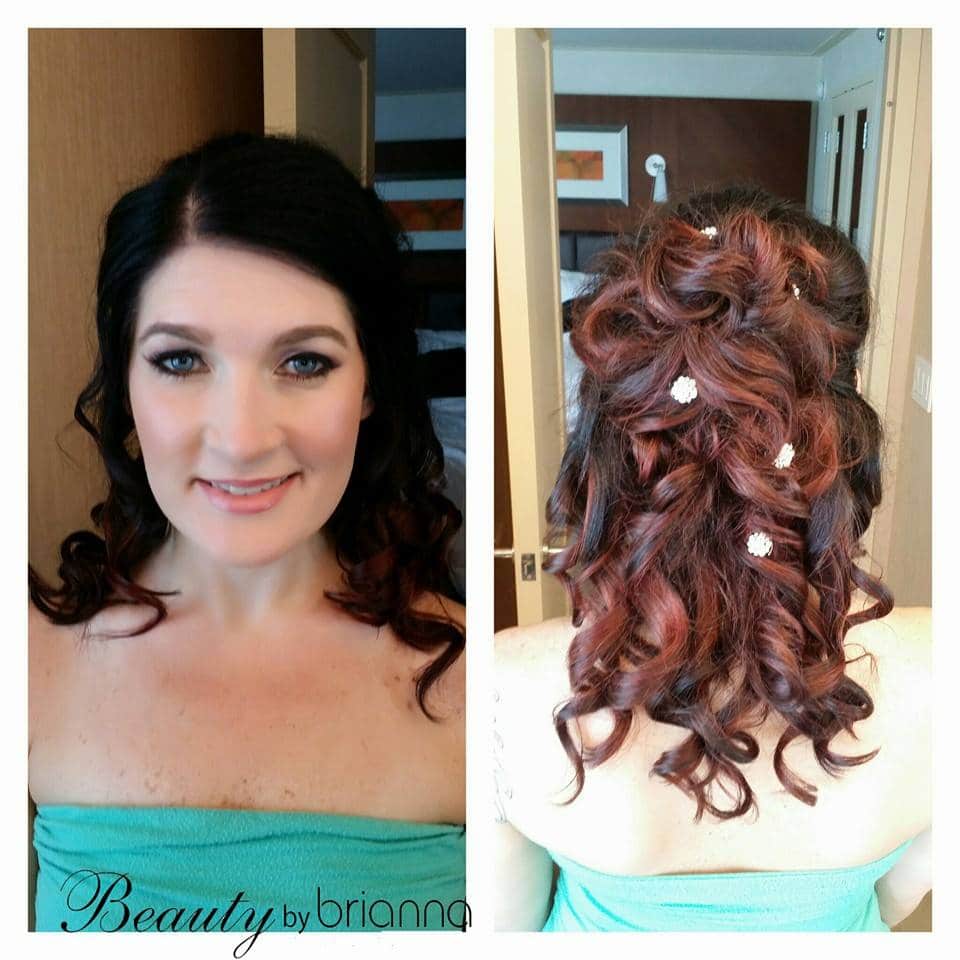 bridal hair