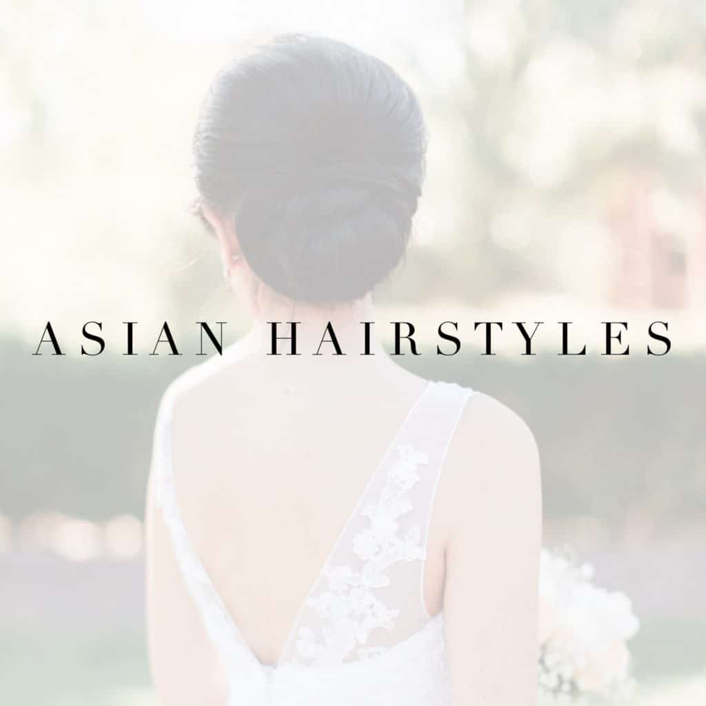 asian bridal hair