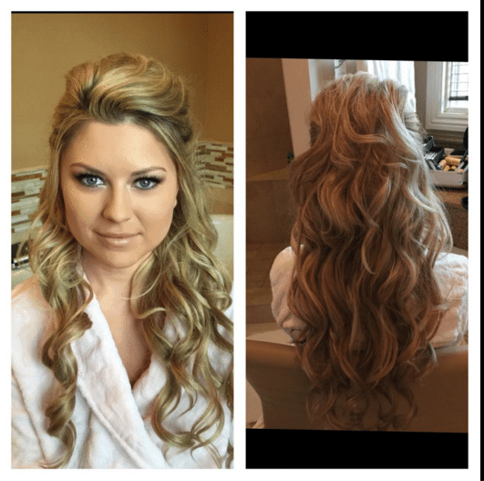 bridal hair