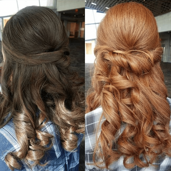 wedding hair