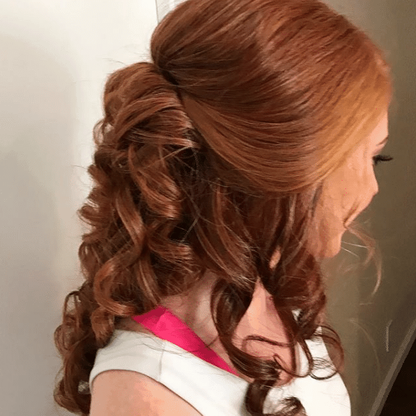 bridal hair