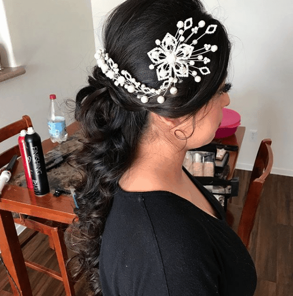 bridal hairstylist