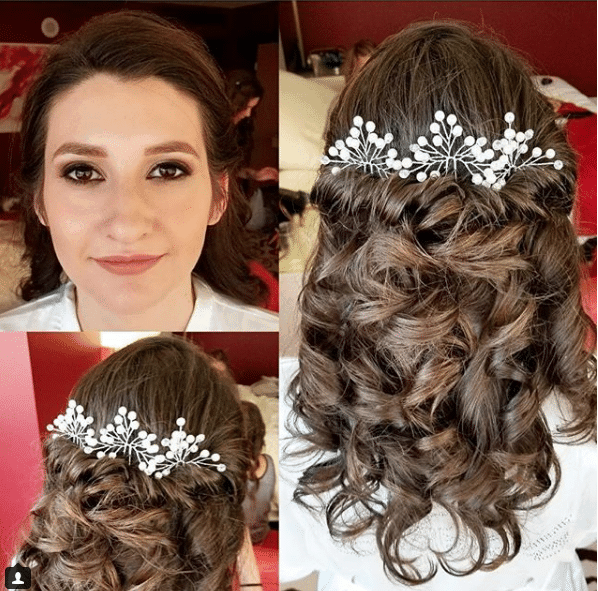 bridal hair