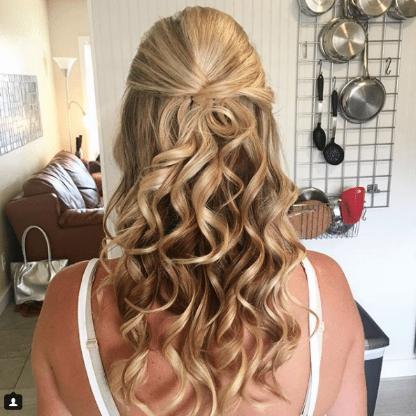 bridal hair
